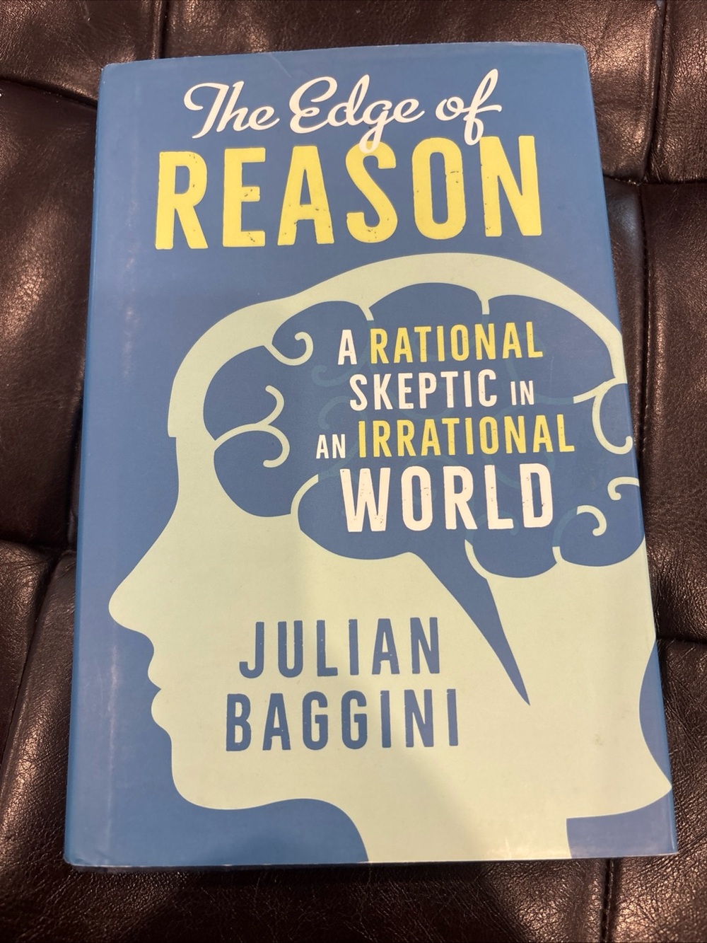 The Edge of Reason by Julian Baggini - Blue & Cream Hardcover